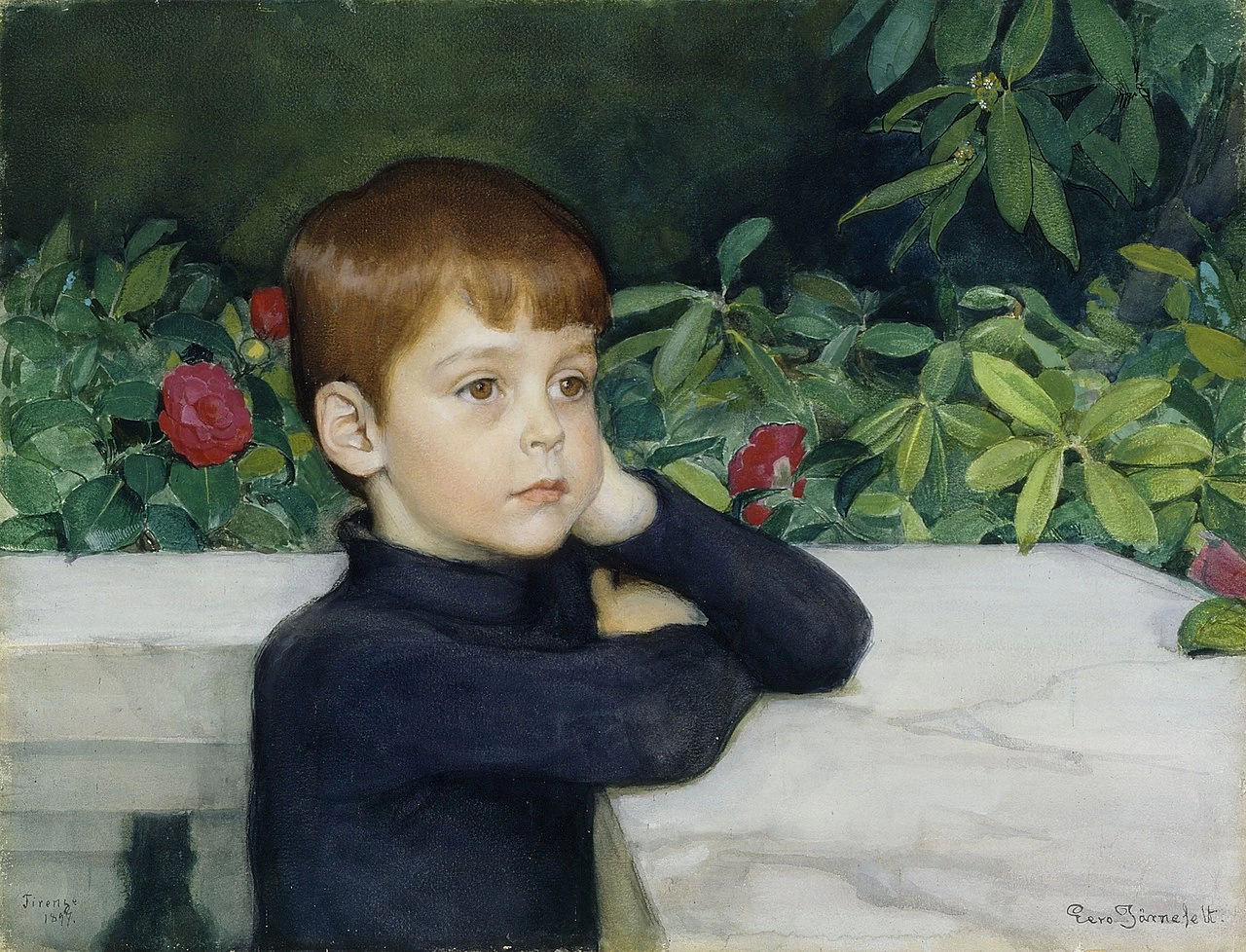 Eero Järnefelt - Ritratto del figlio dell'artista, Ateneum, Kluuvi, Helsinki